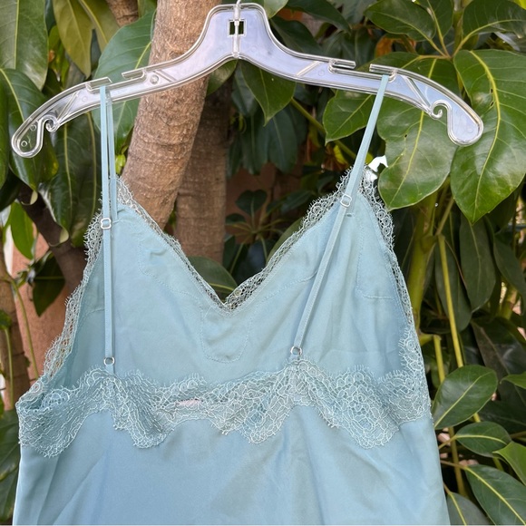 Victoria’s Secret blue slip with a lace trim. - Picture 5 of 6